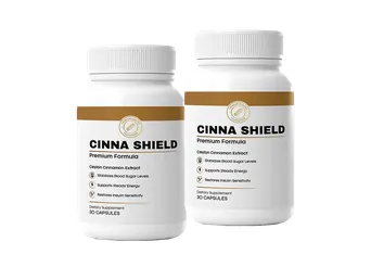 Two bottles of CinnaShield, 30 capsules each